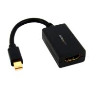 STARTECH.COM MDP2HDMI - ADAPTADOR DE VIDEO MINI DISPLAYPORT A HDMI - CABLE CONVERTIDOR - HEMBRA HDMI - MACHO MINI DP - HASTA