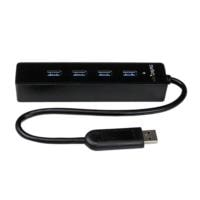 STARTECH.COM ST4300PBU3 - HUB USB 3.0 DE 4 PUERTOS - ADAPTADOR CONCENTRADOR HUB USB 3.0 SUPER SPEED 4 PUERTOS SALIDAS PORTATIL