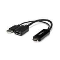 STARTECH.COM HD2DP - ADAPTADOR DE VIDEO HDMI A DISPLAYPORT - CONVERTIDOR 4K ALIMENTADO POR USB - STARTECH.COM MOD. HD2DP