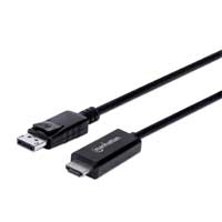 [153201] CABLE DISPLAYPORT - HDMI M-M 4K
