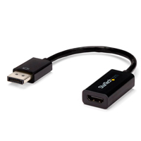 STARTECH.COM DP2HD4KS - ADAPTADOR DE VIDEO DISPLAYPORT A HDMI CON AUDIO ADAPTADOR ACTIVO DP 1.2 PARA COMPUTADORAS DE ESCRITO