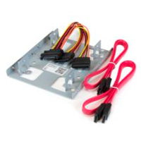 [BRACKET25X2] STARTECH.COM BRACKET25X2 - BRACKET DE MONTAJE PARA 2 UNIDADES DE DISCO DURO HDD DE 2.5 A BAHÍA DE 3.5 PULGADAS - STARTECH.COM M
