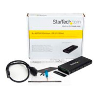 STARTECH.COM SM21BMU31C3 - GABINETE EXTERNO USB 3.1 CARCASA PROTECTORA DE DISCO DURO USB A M.2 NGFF - GABINETE CAJA DE SSD M.2