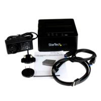 STARTECH.COM SDOCK2U33RE - BASE CLONADORA DOCK STATION USB 3.0 Y ESATA COPIADORA DE UNIDADES DE DISCO SATA 6GBPS DE 2.5 Y 3.5 P