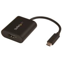 STARTECH.COM CDP2HD4K60SA - ADAPTADOR USB-C A HDMI - CONVERTIDOR USB TIPO C A HDMI 4K 60HZ CON INTERRUPTOR DE MODO DE PRESENTACI