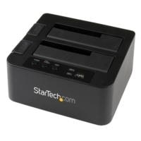 STARTECH.COM SDOCK2U33EB - BASE DOCKING STATION ESATA USB 3.0 CON UASP DE 2 BAHIAS PARA DISCO DURO O SSD SATA III DE 2.5 O 3.5