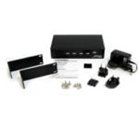 STARTECH.COM ST124HDMI2 - SPLITTER HDMI DE 4 PUERTOS - DIVISOR BIFURCADOR HDMI DE 4 PUERTOS CON AMPLIFICADOR - SPLITTER - HDMI