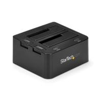 STARTECH.COM SDOCK2U33V - BASE DOCKING STATION USB 3.0 DE 2 BAHIAS SATA III DE 2.5 O 3.5 PULGADAS PARA SSD O DISCO DURO BASE D
