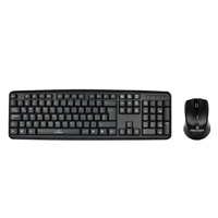 PERFECT CHOICE PC-201076 - KIT DE TECLADO Y MOUSE ALAMBRICO CONECTOR USB PERFECT CHOICE - NEGRO