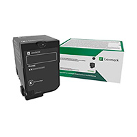 LEXMARK 74C4SK0 - TONER LASER LEXMARK COLOR NEGRO RENDIMIENTO ESTANDAR, NP 74C4SK0, HASTA 7000 PAGINAS, MODELOS CS720D