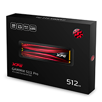 ADATA AGAMMIXS11P-512GT-C - UNIDAD DE ESTADO SOLIDO SSD INTERNO 512GB ADATA XPG GAMMIX S11 PRO M.2 2280 NVME PCIE GEN 3X4 LECT.
