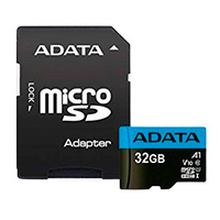 ADATA AUSDH32GUICL10A1-RA1 - MEMORIA ADATA MICRO SDXC/SDHC 32GB UHS-I 100MB/25MB CLASE 10 V10 A1 C/ADAPTADOR AUSDH32GUICL10A1-RA1