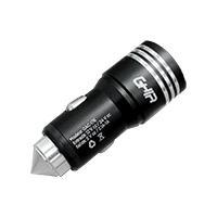 GHIA GAC-176 - CARGADOR PARA AUTO GHIA 2 PUERTOS USB