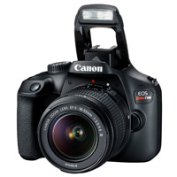 CANON 2628C003AA - CAMARA CANON EOS REBEL T100, 18 MP, LENTE EF-S 18-55MM, SENSOR CMOS, PROCESADOR DIGIC 4, VIDEO FULL