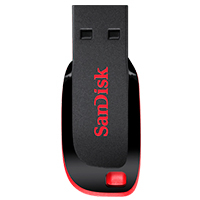 [SDCZ50-128G-B35] SANDISK SDCZ50-128G-B35 - MEMORIA SANDISK 128GB USB 2.0 CRUZER BLADE Z50 NEGRO C/ROJO SDCZ50-128G-B35
