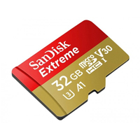 SANDISK SDSQXAF-032G-GN6MA - MEMORIA SANDISK MICRO SDHC 32GB EXTREME 100MB/S 4K CLASE 10 A1 V30 C/ADAPTADOR SDSQXAF-032G-GN6MA