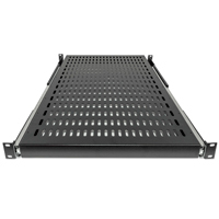 INTELLINET 712620 - CHAROLA GABINETE 19 INTELLINET,712620, 1U, DESLIZABLE, AJUSTABLE 60-80CM, VENTILADA, 35KG