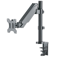 [461573] Soporte universal para monitor MANHATTAN  con pistón a gas,  Soporta un monitor de 17