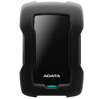 ADATA AHD330-1TU31-CBK - DISCO DURO EXTERNO ADATA HD330 1TB PORTATIL 2.5 USB 3.2 WINDOWS MAC LINUX CONTRAGOLPES SLIM COLOR NE