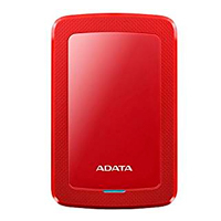 ADATA AHV300-1TU31-CRD - DISCO DURO EXTERNO ADATA HV300 1TB PORTATIL 2.5 USB 3.2 WINDOWS MAC LINUX DASHDRIVE SLIM COLOR ROJO