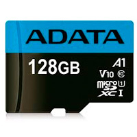 [AUSDX128GUICL10A1-RA1] ADATA AUSDX128GUICL10A1-RA1 - MEMORIA ADATA MICRO SDXC/SDHC 128GB UHS-I 100MB/25MB CLASE 10 V10 A1 C/ADAPTADOR AUSDX128GUICL10A1-R
