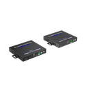 KIT EXTENSOR HDMI 4K@60HZ sobre IP GIGABIT | IPCOLOR | 100m en Conexión Uno a Uno |  Salida Loop | IR Bi-Direccional | RS232 | ARC | CERO LATENCIA | Soporta conexión Uno a Muchos/Switch en Cascada