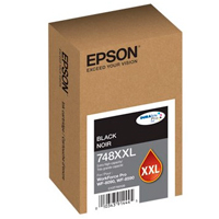 EPSON T748XXL120-AL - CARTUCHO EPSON MODELO T748XXL NEGRO, PARA WF-6090, WF-6590, ALTA CAPACIDAD, RENDIMEINTO DE 10,000 IM