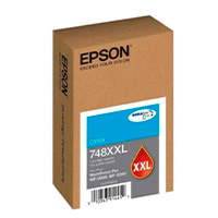 EPSON T748XXL220-AL - CARTUCHO EPSON MODELO T748XXL CYAN, PARA WF-6090, WF-6590, ALTA CAPACIDAD, RENDIMEINTO DE 7,000 IMPR
