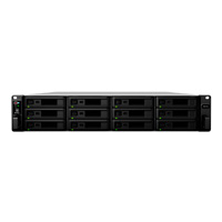 SYNOLOGY RS3618XS - NAS SYNOLOGY RS3618XS 12 BAHIAS/NUCLEO CUADRUPLE 2,2 BASE / 2,7 TURBO GHZ/8GB DDR4 ECC UDIMM/LANGIGA