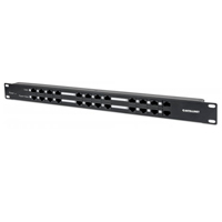 INTELLINET 720342 - PANEL PARCHEO,INTELLINET,720342, CAT 5E, 12 PTOS 1U POE