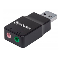 Convertidor USB  a Audio  MANHATTAN 152754
