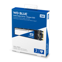 WD - WESTERN DIGITAL WDS200T2B0B - UNIDAD DE ESTADO SOLIDO SSD INTERNO WD BLUE 2TB M.2 2280 SATA3 6GB/S LECT.540MBS ESCRIT.500MBS PC LA