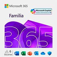 [EP2-32295] OFFICE 365 FAMILIA MICROSOFT ESD