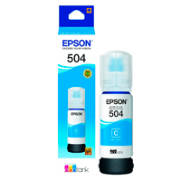 EPSON T504220-AL - CARTUCHO EPSON MODELO T504 CYAN, PARA L4150, L4160, L6161, L6171, L6191
