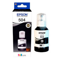 EPSON T504120-AL - CARTUCHO EPSON MODELO T504 NEGRO, PARA L4150, L4160, L6161, L6171, L6191
