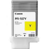 CARTUCHO INKJET PFI-107 Y YELLOW 130ML PARA PLOTTER IPF
