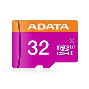 [AUSDH32GUICL10-RA1] ADATA MICROSD 32GB CLASS10-RETA W/1 ADAPTER PREMIER AUSDH32GUICL10-