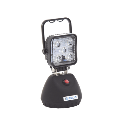 [E-W2461NA] Lámpara de trabajo de mano, con batería recargable y montaje magnético, IP67