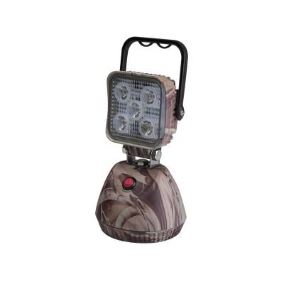 [EW2461-CAMO] Lámpara de trabajo de mano con batería recargable y montaje magnético