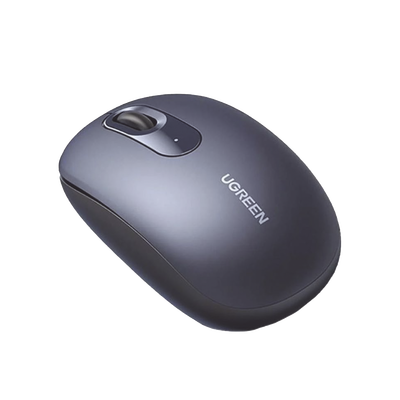 [90550] Mouse Inalámbrico 2.4G 800/1200/1600/2400 DPI | Función de 3 botones | Alcance 10m | Silencioso |  Ergonómico | Anti-caída y Anti-interferencias | Batería Alcalina AA incluida  | Midnight Blue.