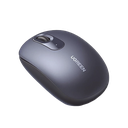 Mouse Inalámbrico 2.4G 800/1200/1600/2400 DPI | Función de 3 botones | Alcance 10m | Silencioso |  Ergonómico | Anti-caída y Anti-interferencias | Batería Alcalina AA incluida  | Midnight Blue.