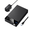 Carcasa de Disco Duro para 3.5" y 2.5" (Enclosure) | Con Cable USB 3.0 | Para HDD 3.5" / SSD 2.5" | SATA I/II/III | UASP | Hasta 16 TB | Compatible con Windows, Linux, Mac OS | No Requiere Controlador | Cable 1m | Incluye Adaptador d