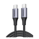 Cable USB-C a USB-C | 2 Metros | Potencia de Carga 240W | 48V/5A | PD3.1 /3.0 | 480 Mbps | Chip E-Market | Carcasa de Aluminio | Nylon Trenzado.
