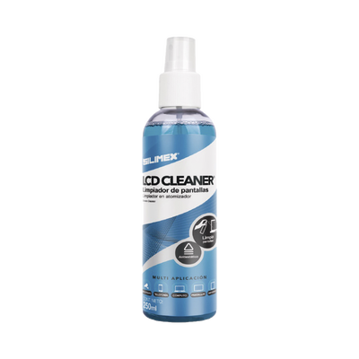 [LCD-CLEANER-250] Limpiador de Pantallas, Líquido, Presentación con Atomizador de 250 ml, para Superficies Externas como Laptops, Tablets, Smart TV's, Smart Phones