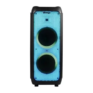 BAFLE KSP-600 DOBLE 10IN 2 80W RMS BT TWS  MCROFONO INAL USB/TF RG