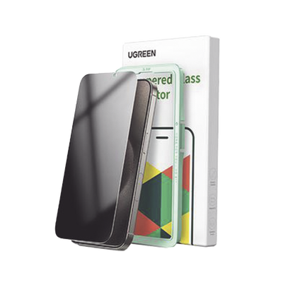 Protector de pantalla UGREEN HD con marco de instalación para iPhone 16 Pro Max (paquete de 1)