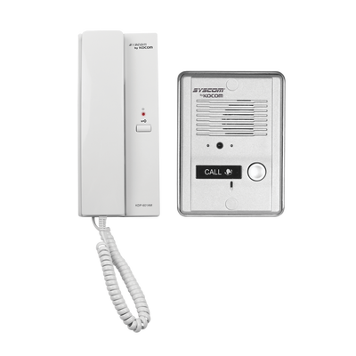 [KDP-601A1M/MS2D] Kit de audio portero con un auricular (expandible hasta 3 auriculares)