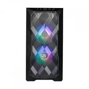 GABINETE COOLER MASTER TD300 MESH ARGB NEGRO TG MEDIA TORRE ATX