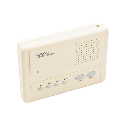 [KIC-304] Sistema de intercomunicador manos libres para 4 extensiónes