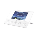 Monitor IP/SIP para interior, Wi-Fi, pantalla a color de 4.3", audio de 2 vías, PoE, 8 interfaces de entrada de alarma.